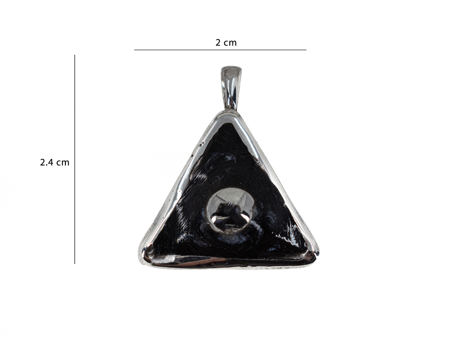 Triangle- Handmade Sterling Silver Necklace