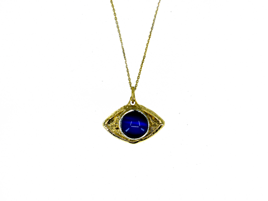 Eye/Evil Eye - Handmade 925 Sterling Silver Necklace