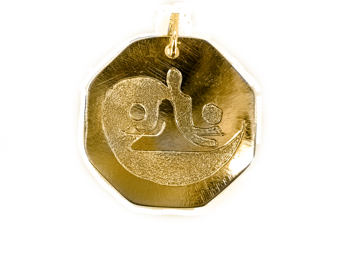 Yin Yang - Madalyon - El Yapımı 925 Ayar Gümüş Kolye