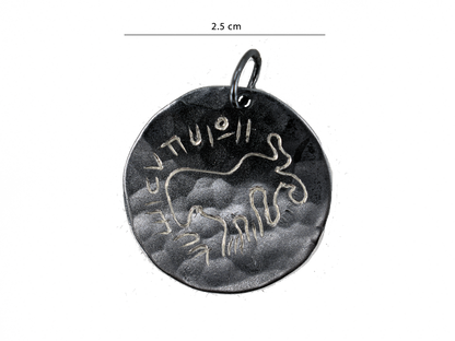 Iranian Seal - Handmade Silver Necklace