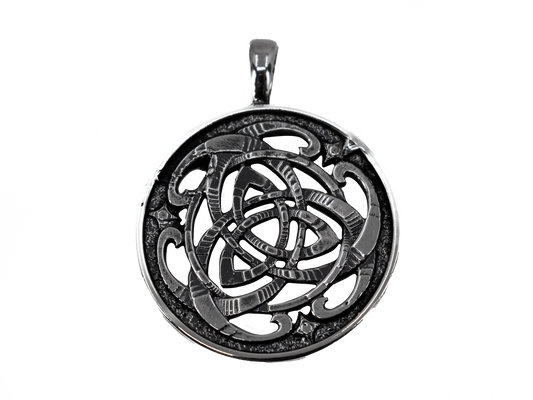 Celtic Knot - Handmade Silver Necklace