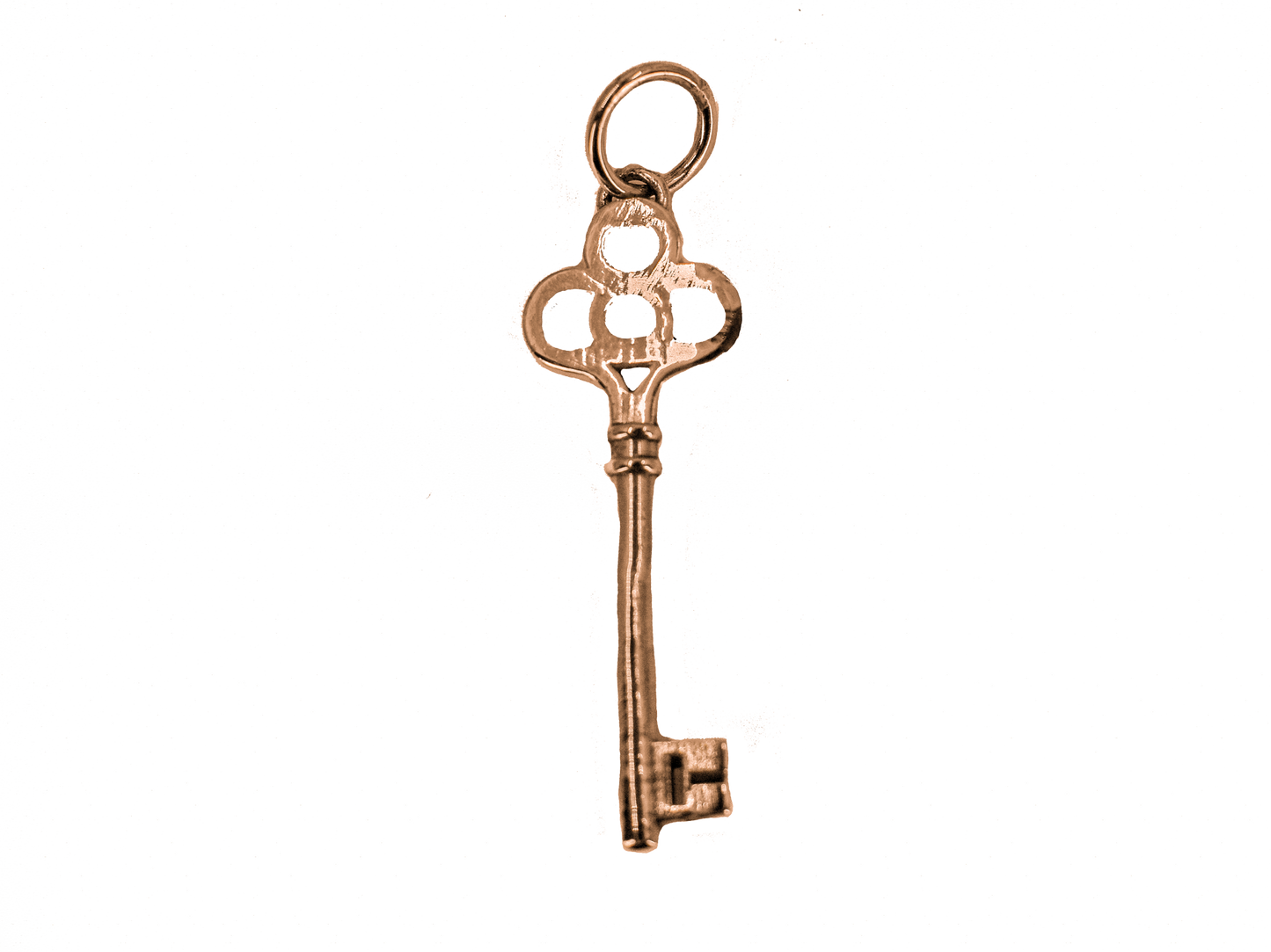 Key - Handmade Silver Necklace