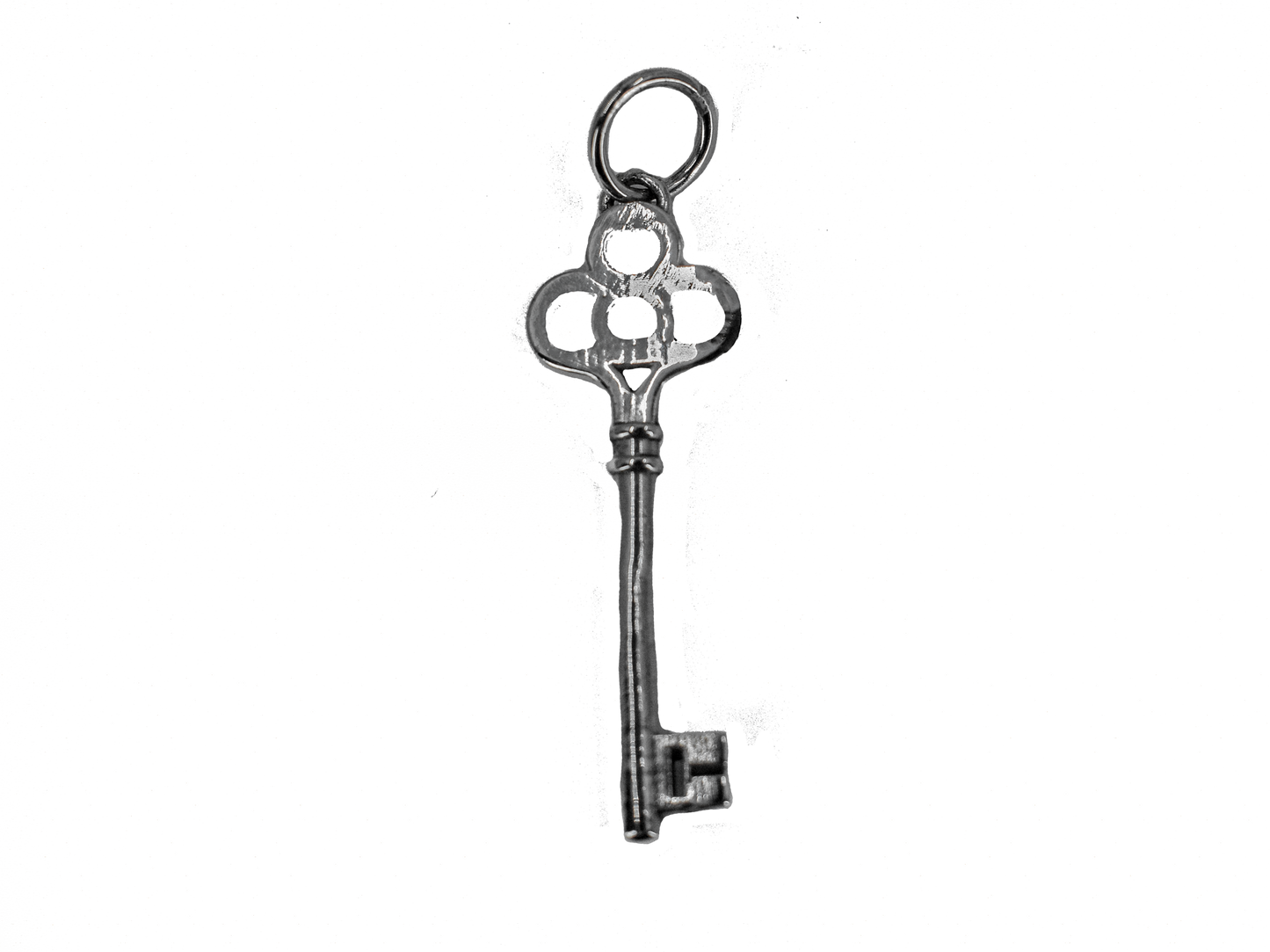 Key - Handmade Silver Necklace