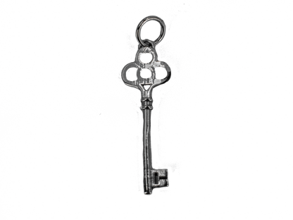 Key - Handmade Silver Necklace