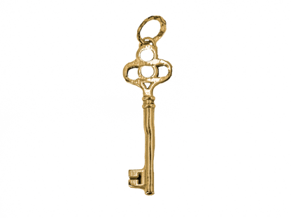 Key - Handmade Silver Necklace