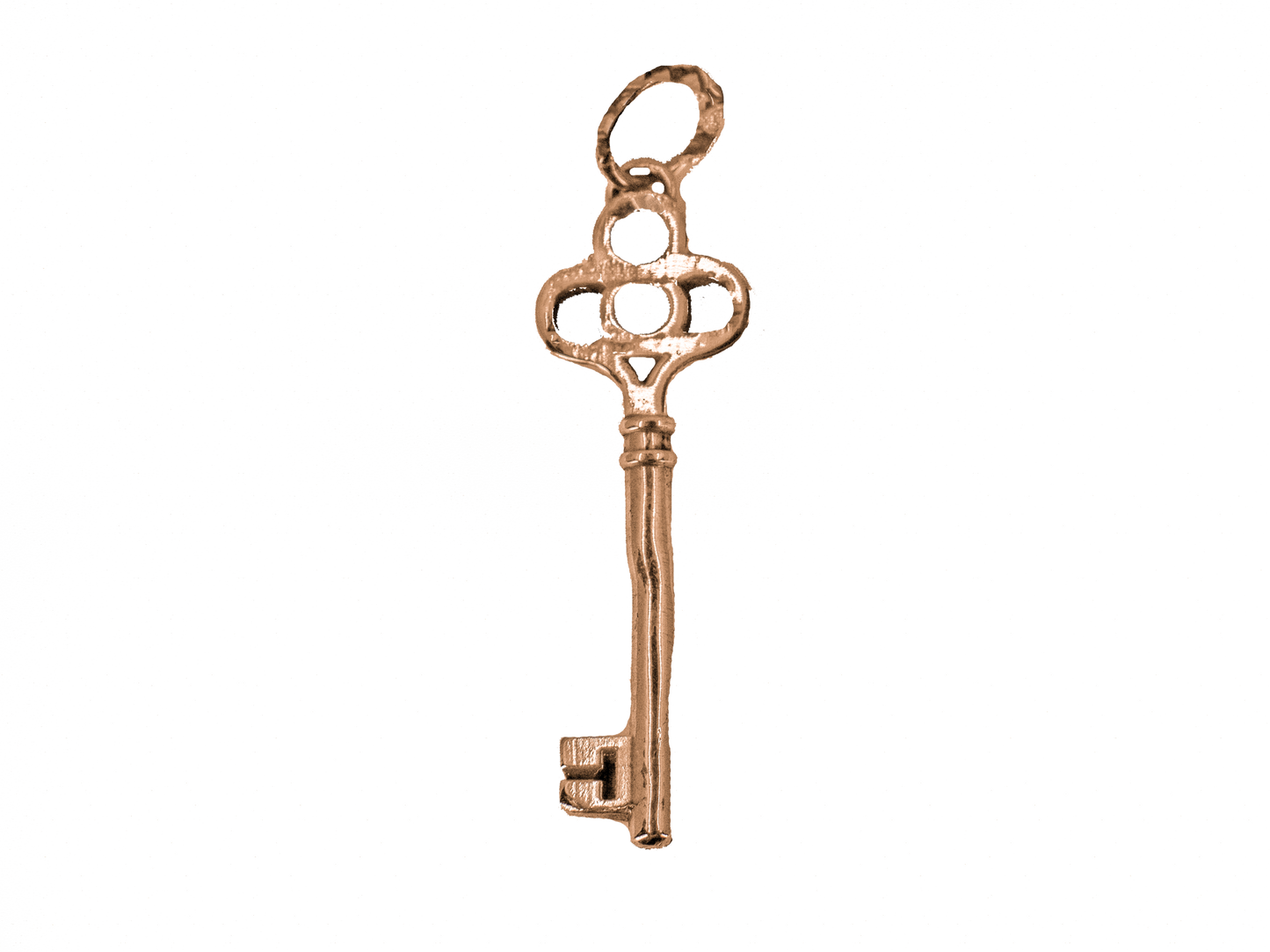 Key - Handmade Silver Necklace