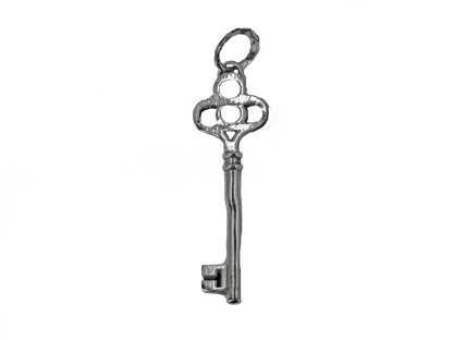 Key - Handmade Silver Necklace