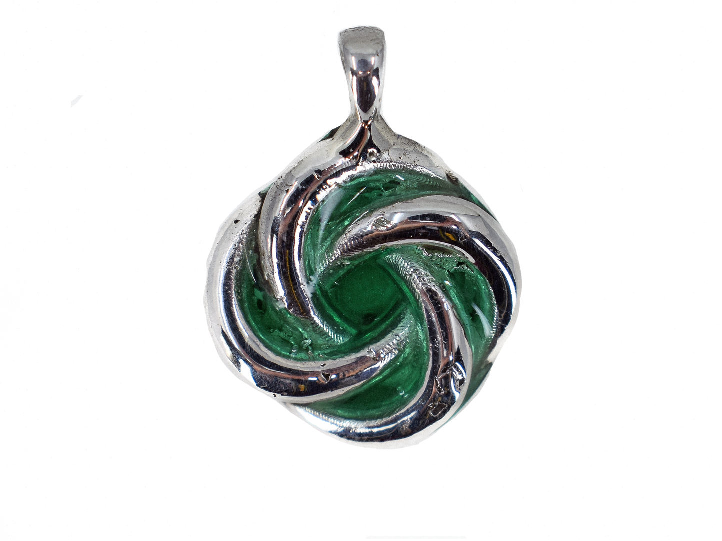Celtic Knot - Handmade Silver Necklace