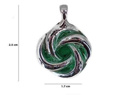 Celtic Knot - Handmade Silver Necklace