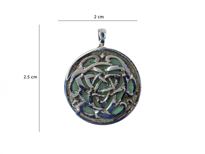 Celtic Knot - Handmade Silver Necklace