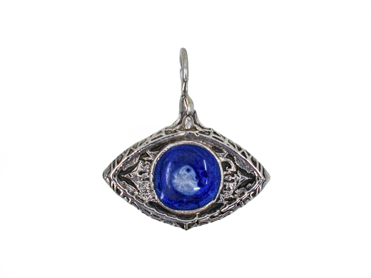 Eye/Evil Eye - Handmade 925 Sterling Silver Necklace
