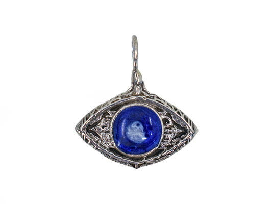 Eye/Evil Eye - Handmade 925 Sterling Silver Necklace