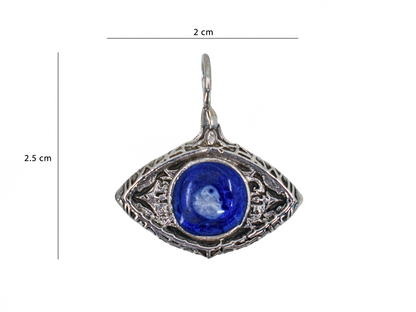 Eye/Evil Eye - Handmade 925 Sterling Silver Necklace
