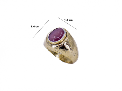 Knight - Cat's Eye - Handmade Silver Ring