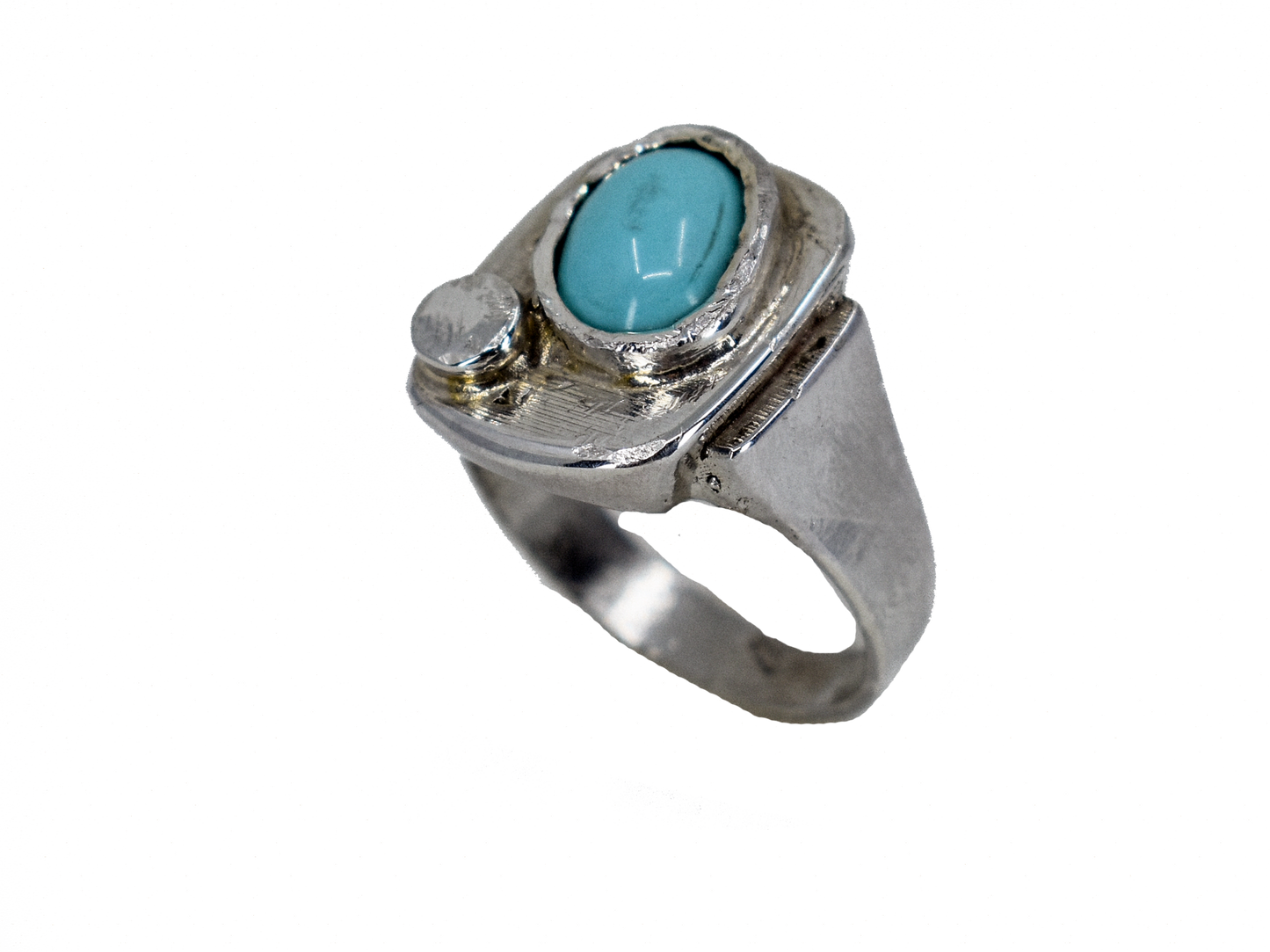 Turquoise- Handmade Silver Ring