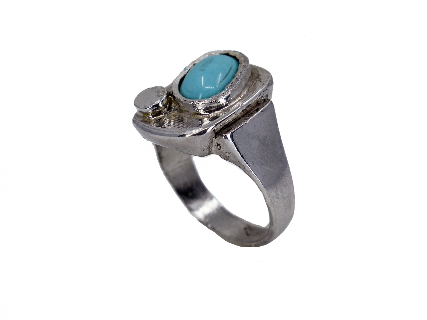 Turquoise- Handmade Silver Ring