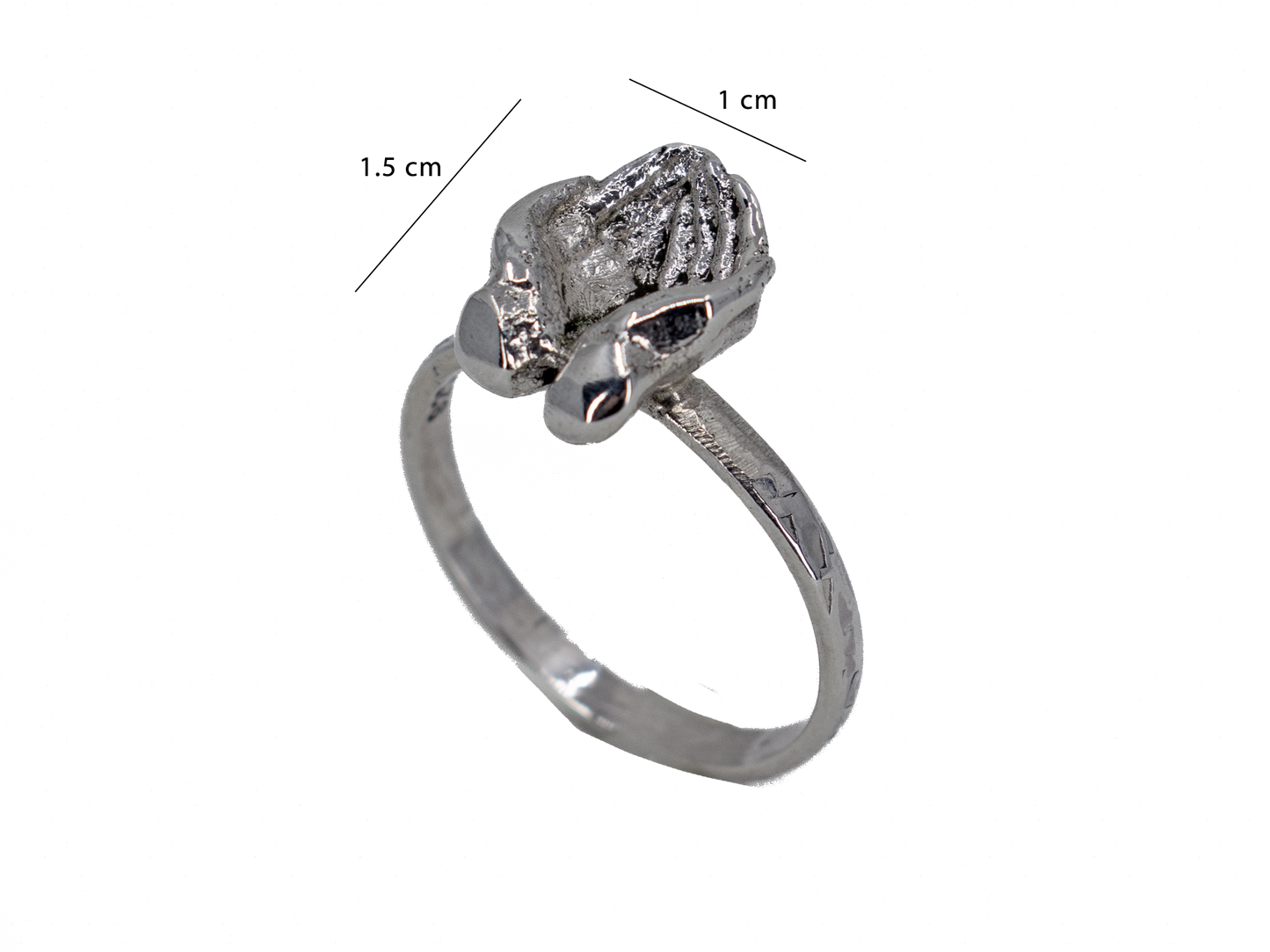 Şükür - El Yapımı 925 Ayar Gümüş Yüzük