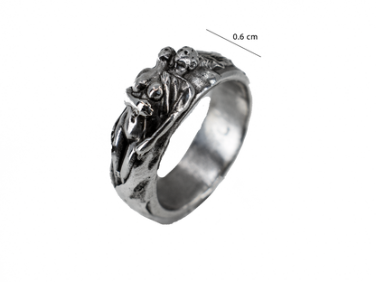 Lovers - Handmade Sterling Silver Ring