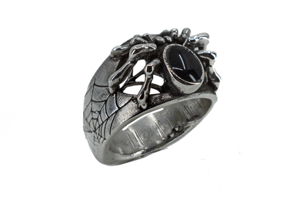 Spider - Handmade Silver Ring