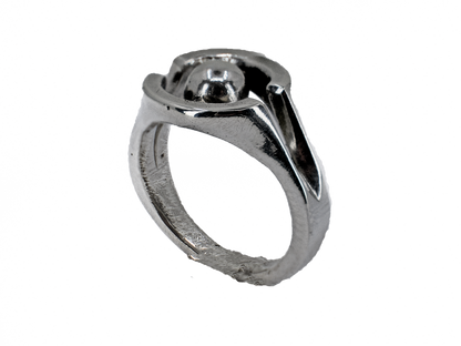 Evil Eye - Handmade Silver Ring