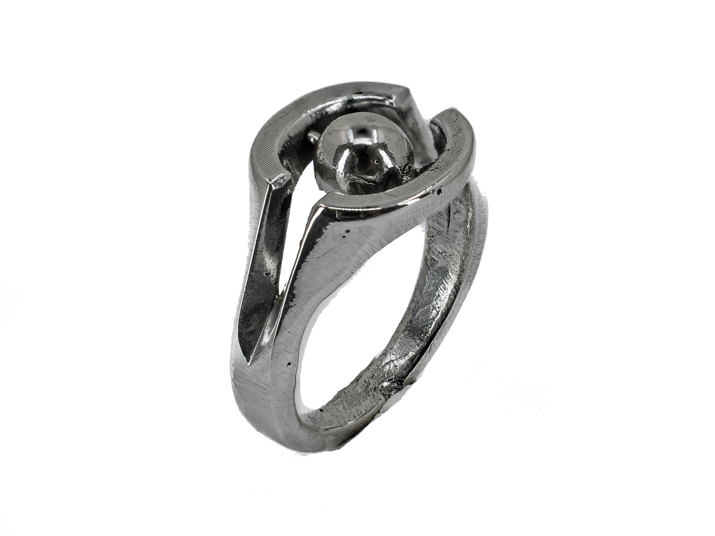 Evil Eye - Handmade Silver Ring