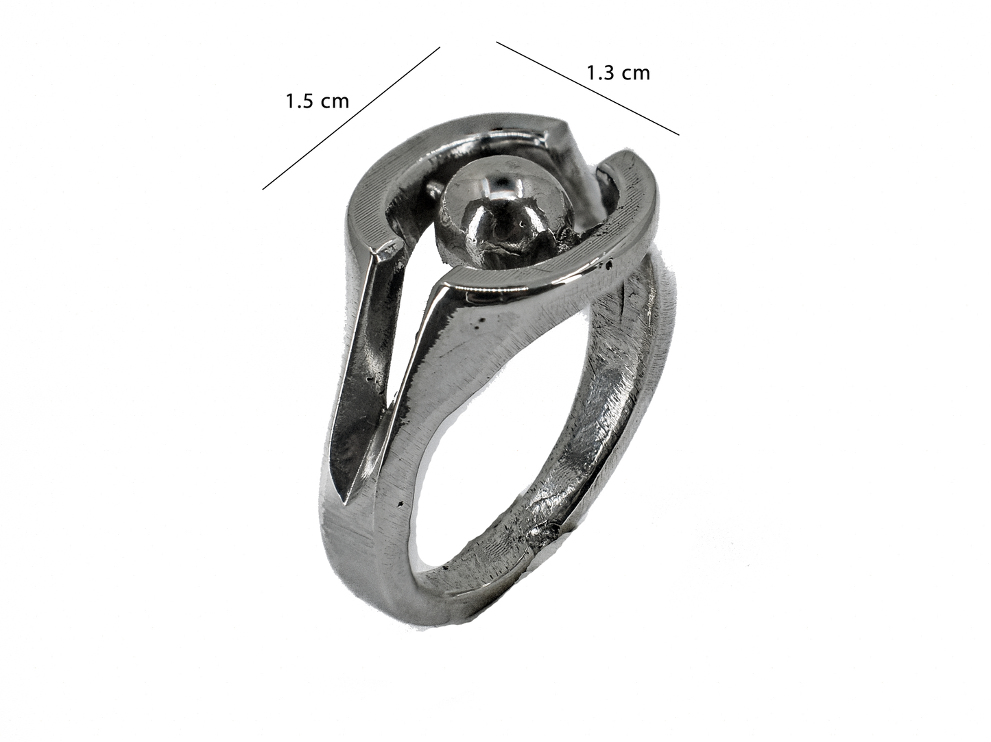 Evil Eye - Handmade Silver Ring