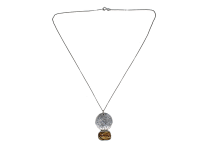 Jasper - Handmade Troy Silver Necklace