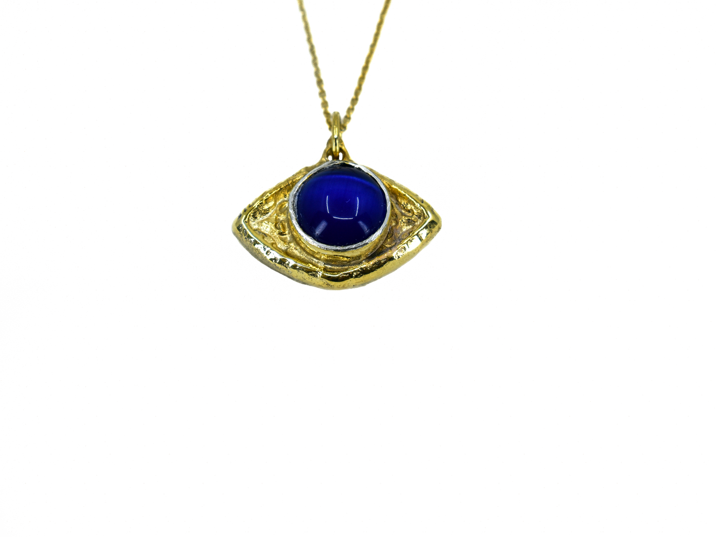 Eye/Evil Eye - Handmade 925 Sterling Silver Necklace