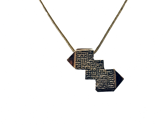 Kufi - Handmade 925 Sterling Silver Necklace