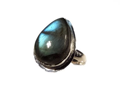 Labradorite - Handmade 925 Sterling Silver Ring