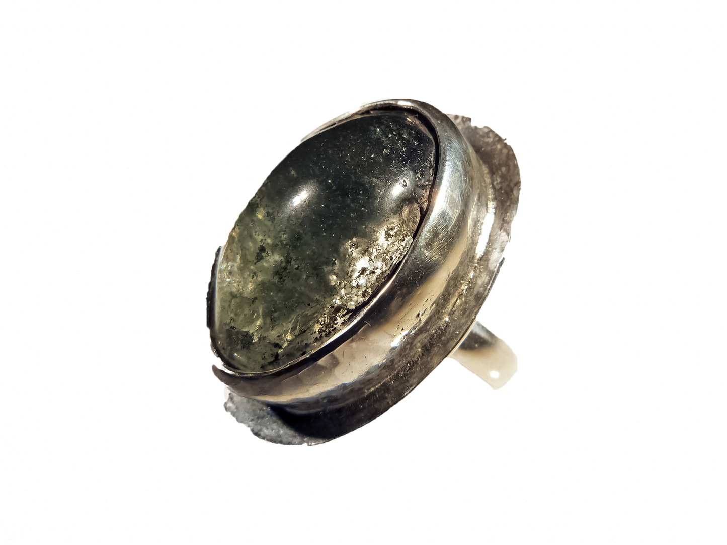 Rutile Quartz - Handmade 925 Sterling Silver Ring