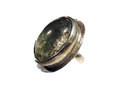 Rutile Quartz - Handmade 925 Sterling Silver Ring