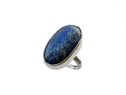 Lapis Lazuli - Handmade 925 Sterling Silver Ring