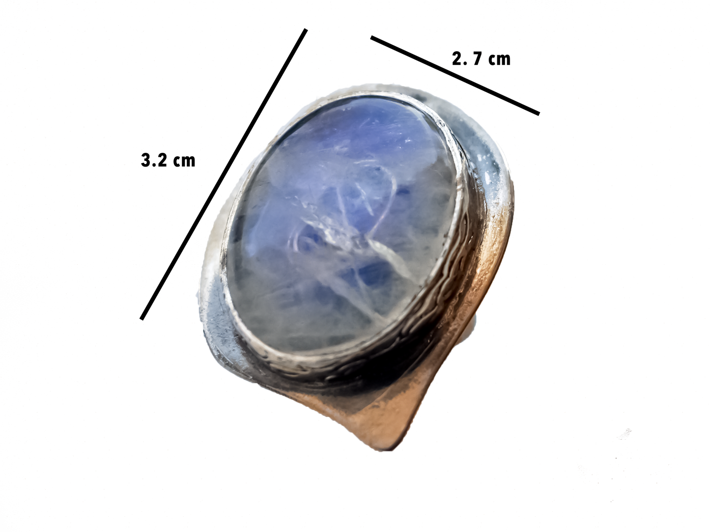 Moonstone - Handmade 925 Sterling Silver Ring