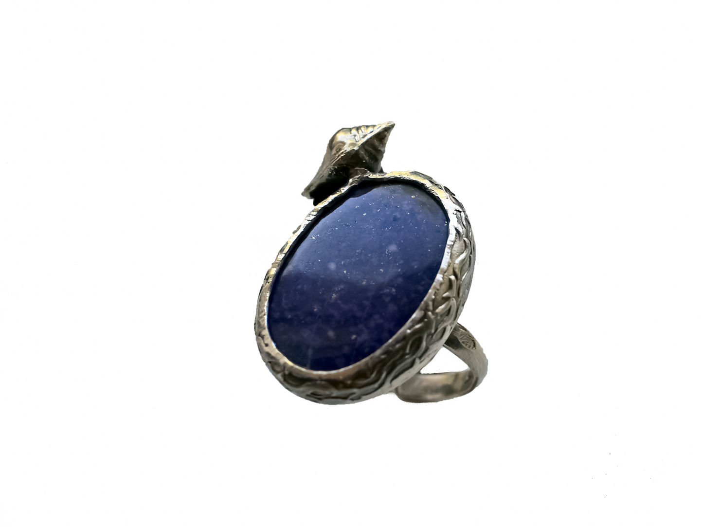 Lapis Lazuli - El Yapımı 925 Ayar Gümüş Yüzük