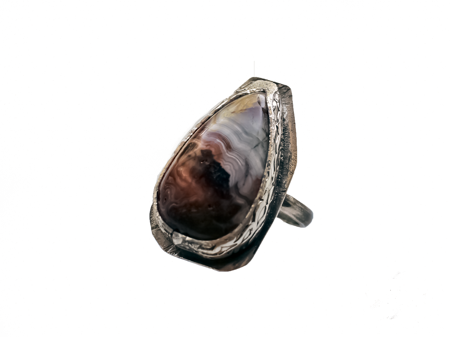 Okyanus Jasper- El Yapımı 925 Ayar Gümüş Yüzük