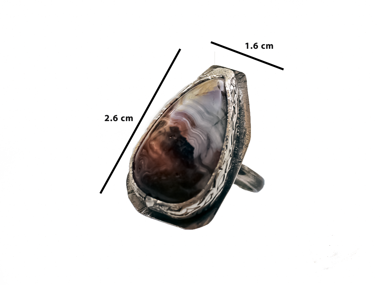 Okyanus Jasper- El Yapımı 925 Ayar Gümüş Yüzük