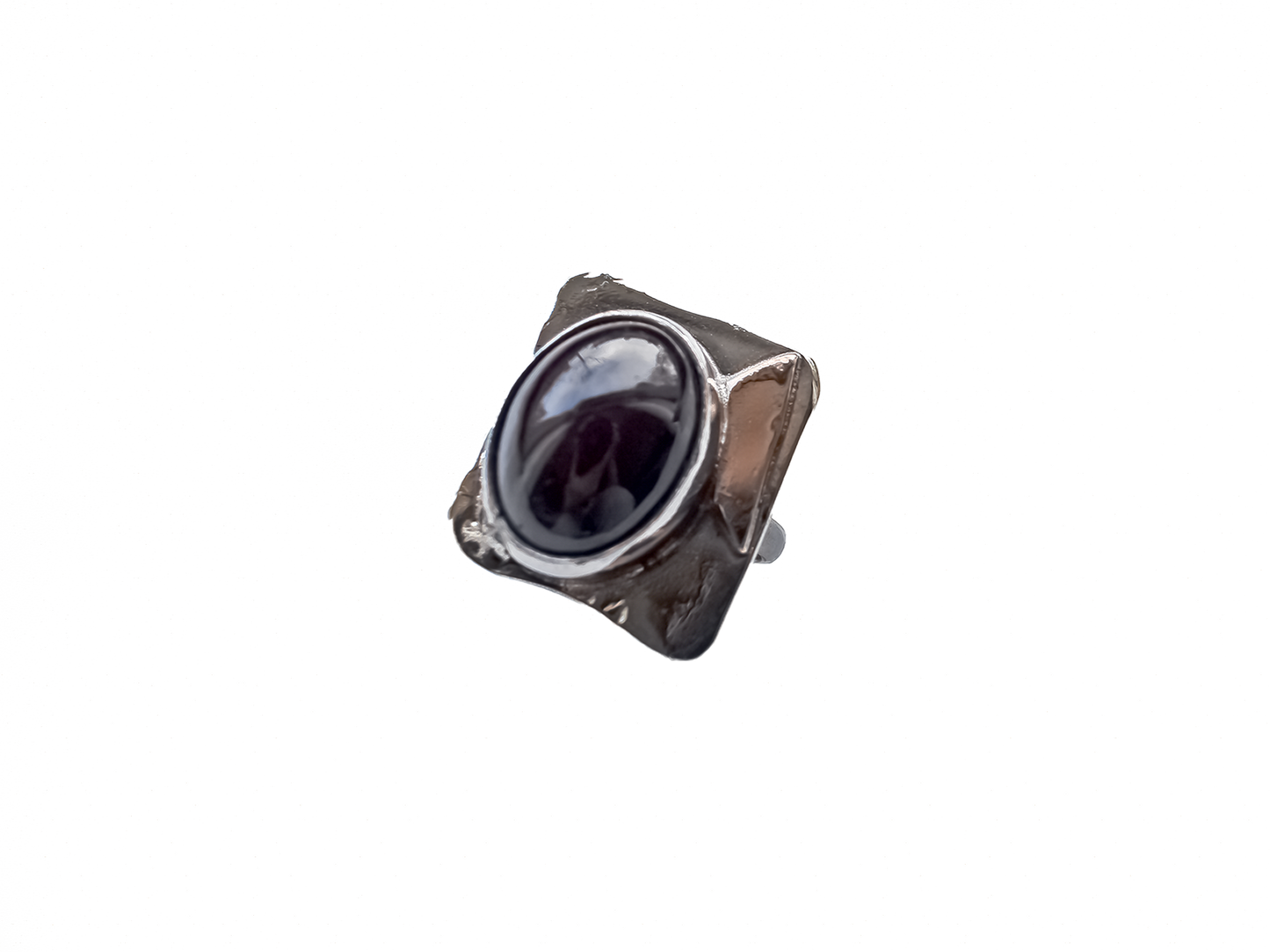 Star Garnet - Handmade 925 Sterling Silver Bronze Metal Ring